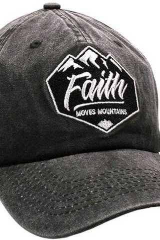 788200537501 Faith Moves Mountains Cap