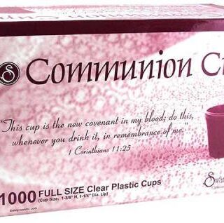 788200564729 Clear Communion Cups 1000 Pack