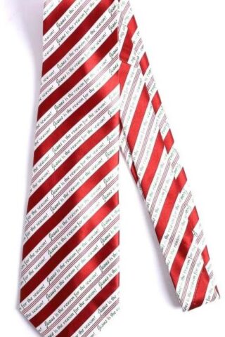 788200814275 Candy Cane Jesus Is The Reason For The Season Tie