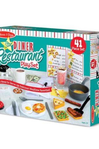 000772051880 Pretend Play Star Diner Restaurant Play Set