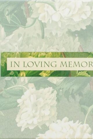 0081983042072 In Loving Memory