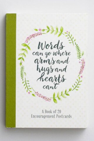 081983608889 Encouragement Postcard Book