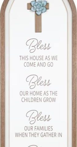 096069152385 Bless This House (Plaque)