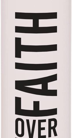 195002151338 Faith Over Fear Skinny Tumbler