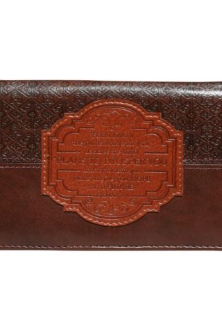 6006937122840 Jeremiah 29:11 LuxLeather Checkbook Cover