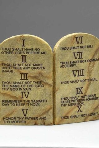 603799174190 10 Commandments (Plaque)