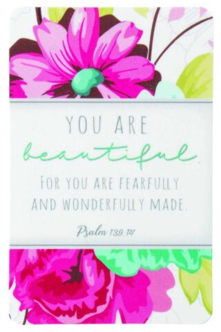 603799414791 You Are Beautiful Pocket Card