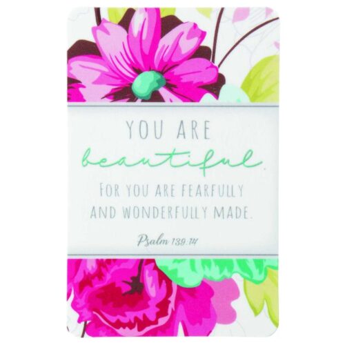 603799414791 You Are Beautiful Pocket Card