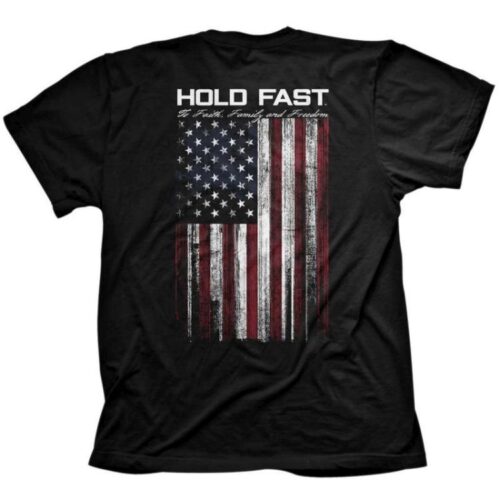 612978528518 Hold Fast American Flag (Small T-Shirt)