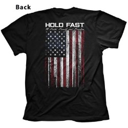 612978528556 Hold Fast American Flag (2XL T-Shirt)