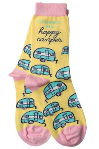 612978528983 Happy Camper Socks