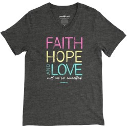 612978549933 Grace And Truth FHL Not Cancelled V Neck (Small T-Shirt)