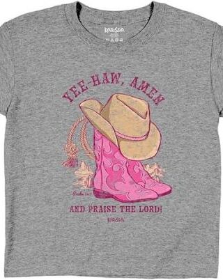 612978635001 Kerusso Kids Yee Haw Amen (T-Shirt)