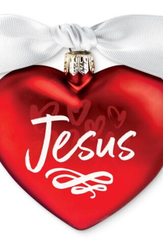 667665127314 Heart Of Christmas Ornament Jesus