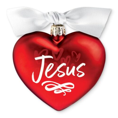 667665127314 Heart Of Christmas Ornament Jesus