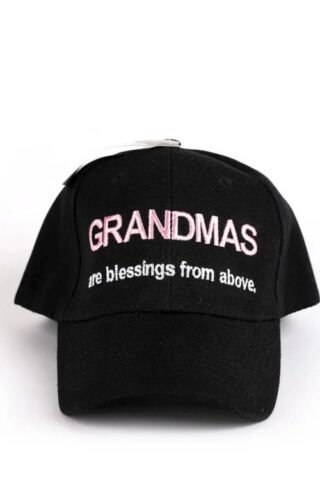 788200540426 Grandmas Are Blessings From Above Cap