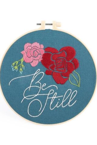 788200603138 Embroidery Kit Be Still