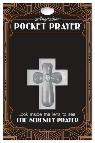 798890023444 Serenity Prayer Pocket Cross