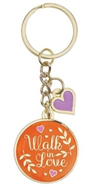 843310101407 Walk In Love Keyring