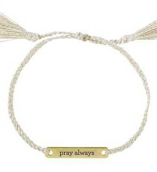 886083519925 Pray Always Joy In A Jar (Bracelet/Wristband)