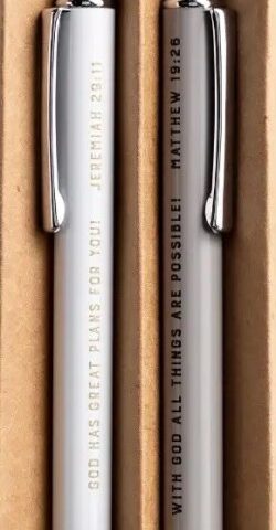 886083952906 God Has Great Plans Pen Set