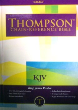 9780887071225 Thompson Chain Reference Study Bible