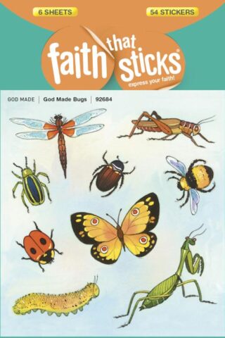 9781414392684 God Made Bugs Stickers