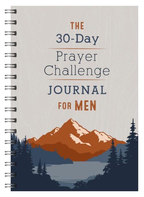 9781636090054 30 Day Prayer Challenge Journal For Men