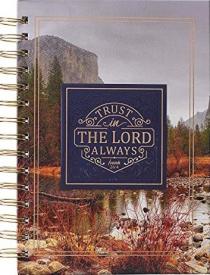 9781642726305 Trust In The LORD Always Wirebound Journal