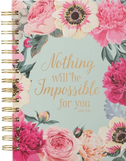 9781642729368 Nothing Will Be Impossible Journal