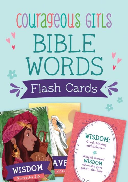 9781643527987 Courageous Girls Bible Words Flash Cards