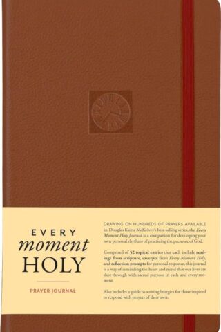 9781951872502 Every Moment Holy Prayer Journal Brown