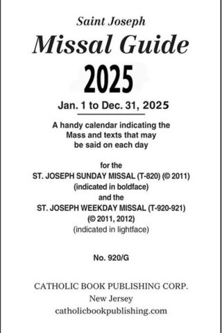 9781958237502 Saint Joseph Missal Guide 2025