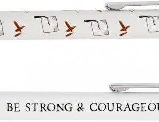 195002125681 Be Strong And Courageous Set Of 2