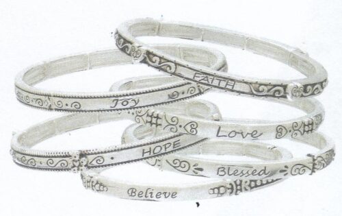 780932683839 Inspirational Designer Stretch (Bracelet/Wristband)