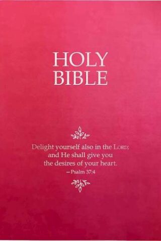 9798887691954 Sword Bible Large Print Delight Yourself In The Lord Life Verse Edition