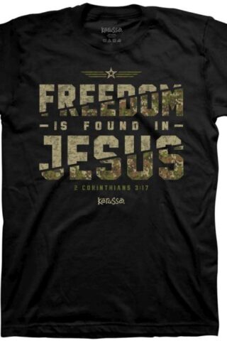 612978642610 Freedom Is Found In Jesus (3XL T-Shirt)