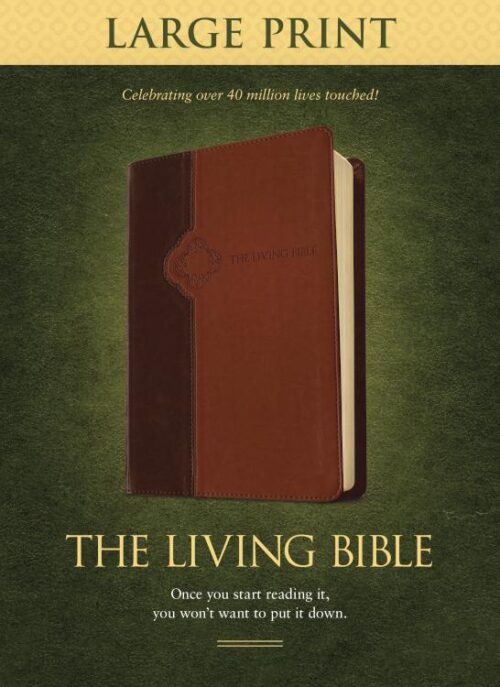 9781414378589 Living Bible Large Print Edition