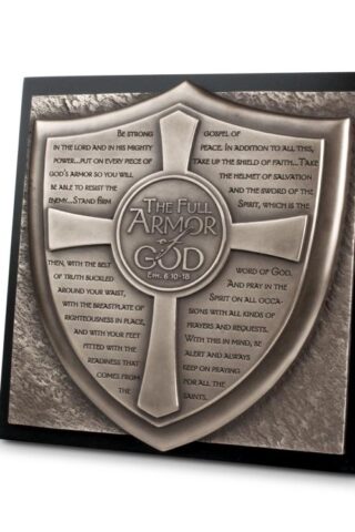 667665117070 Full Armor Of God Sculpture (Plaque)