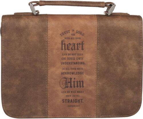 1220000134263 Men's Classic Bible Cover Trust in The Lord Proverbs 3:5