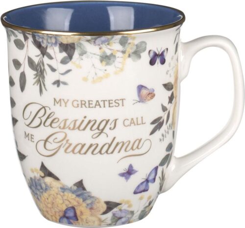 1220000325685 Large Ceramic Inspirational Coffee & Tea Scripture Mug for Grandmothers: Greates