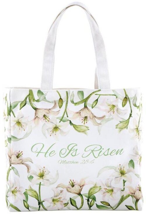 195002553880 He Is Risen Matthew 28:6 Tote