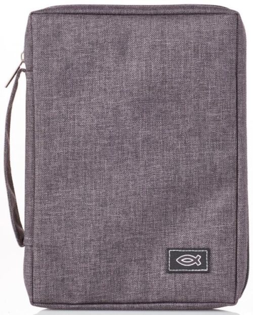 6006937139671 Men/Women's Bible Cover Jesus Fish