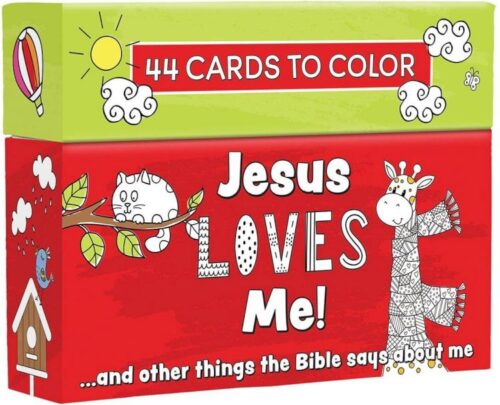 6006937167650 Jesus Loves Me: Scripture Verse Cards to Color and Share for Kids Ages 5-8