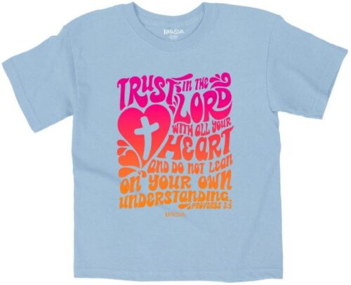 612978643723 Kerusso Kidz Trust In The Lord (Large T-Shirt)