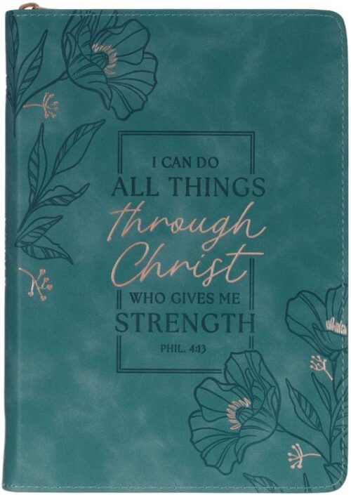 9781639526888 Inspirational Zippered Journal