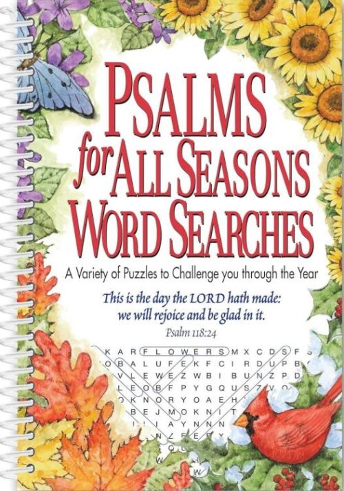 9781735024561 Psalms For All Seasons Word Searches