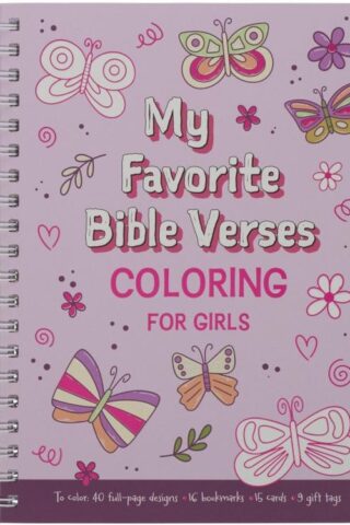 9780638002287 My Favorite Bible Verses Coloring for Girls