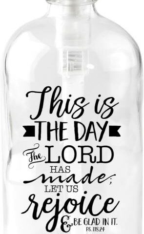 737682051708 This Is The Day Soap Dispenser