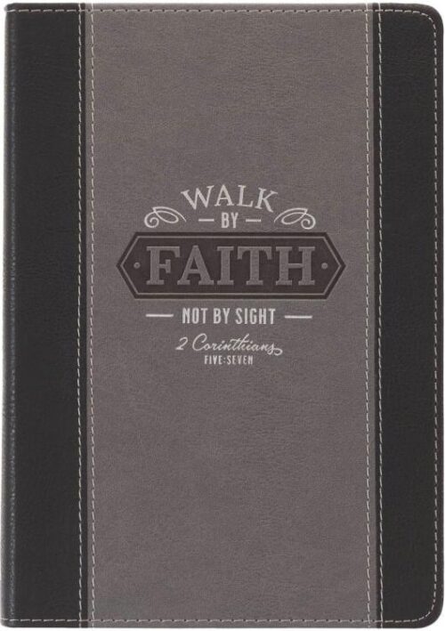 9781639521081 Classic Journal Walk By Faith Not By Sight 2 Corinthians 5:7 Bible Verse Inspira